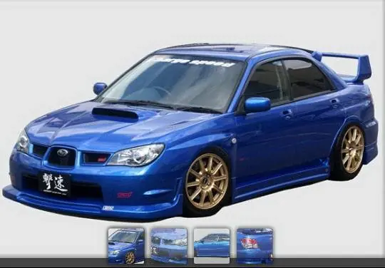 Weekend Sale Subaru WRX Chargespeed FRP S-Type Full Body Kit - CS975FLSK