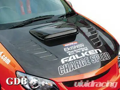 No Minimum Order Subaru WRX Chargespeed New Eye Vented Hood - CS975HFV