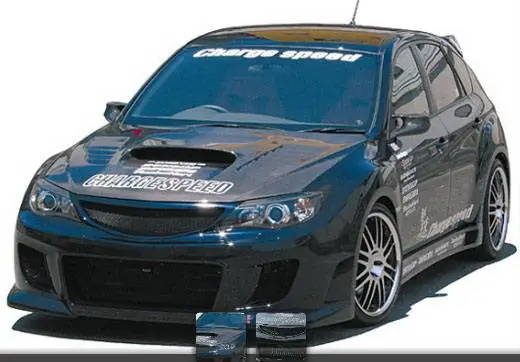 Subaru WRX Chargespeed Type-2 Front Bumper without Washer Holes - CS979FB2 Special Discount