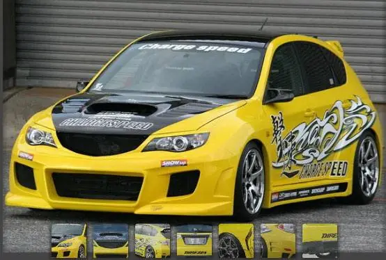 Wholesale Subaru WRX Chargespeed Widebody Full Body Kit with Washer Holes - CS979FKW