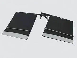 Discount Chevrolet CK Truck Street Scene Mud Flap Kit Dual Rear Wheel - 18 Inch Wide - 950-09890