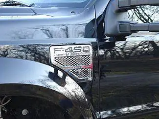 Ford F350 Street Scene Factory Fender Vent Grille Inserts - 950-78768 Free Returns