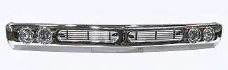 Cheap GMC Yukon Street Scene Chrome Bumper with 4 Lights & 2 Billet Grille - 950-45101