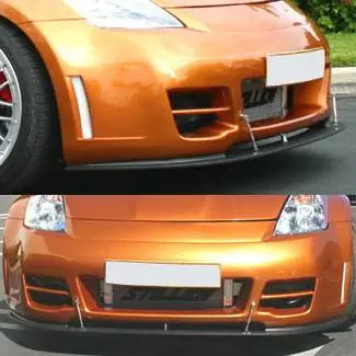 Limited Edition Nissan 350Z Street Scene Front Splitter for Generation 2 Bumper Cover - 950-70319