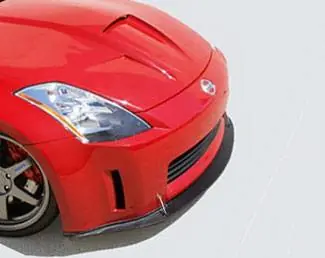 Sale Nissan 350Z Street Scene Front Splitter for Stock Fascia Generation 1 - 950-70315