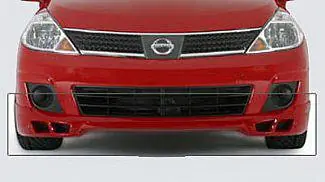 Nissan Versa Street Scene Generation 1 Front Chin Spoiler - 950-70364 Limited Edition