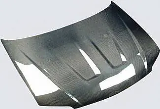 Mazda Protege Street Scene Vent Style Carbon Fiber Hood - 950-72143 Weekend Sale