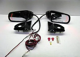 Deal Dodge Durango Street Scene Cal Vu Electric Mirrors with Rear Signals Kit - 950-15620