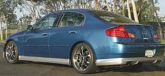 Get Yours Infiniti G35 4DR Street Scene Generation 1 Rear Valance - 950-70342