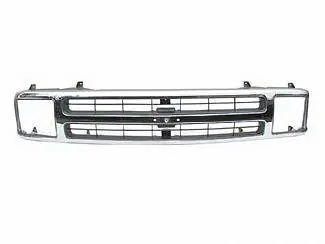 Reduced Price Chevrolet S10 Street Scene Chrome Grille Shell with Chrome Speed Grille Insert - 950-78538