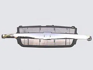 Chevrolet Silverado Street Scene Chrome & Black Grille Shell with 4mm Billet Grille - 950-75456 Markdown