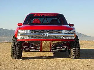 Chevrolet Tahoe Street Scene Chrome Grille Shell with Chrome Speed Grille - 950-78561 Worldwide Shipping