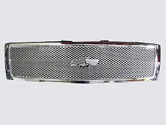 Chevrolet Silverado Street Scene Custom Chrome Grille Shell with Chrome Speed Grille - 950-78557 Get Yours