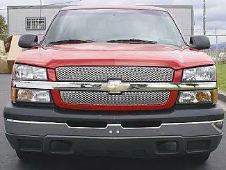 Discount Chevrolet Silverado Street Scene Main Grille - 950-77141
