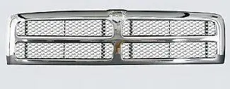 Hot Picks Dodge Ram Street Scene Chrome Grille Shell with Chrome Speed Grille - 950-78516