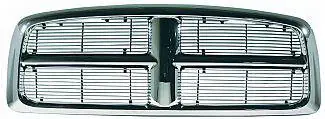 Dodge Ram Street Scene Chrome Grille Shell with Polished 4mm Billet Grille - 950-75531 Worldwide Shipping