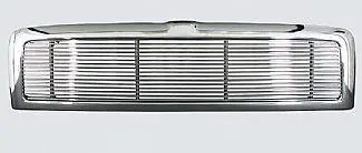 Dodge Ram Street Scene Custom Chrome Grille Shell with 4mm Polished Billet - 950-75518 Hot Picks