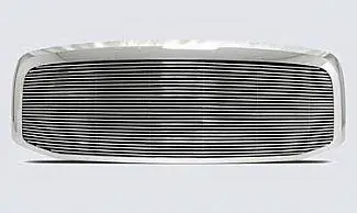 Dodge Ram Street Scene Custom Chrome Grille Shell with 4mm Polished Billet - 950-75535 One Day Deal