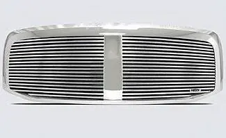 Bulk Order Dodge Ram Street Scene Custom Chrome Grille Shell with 8mm Billet Grille - 950-75520