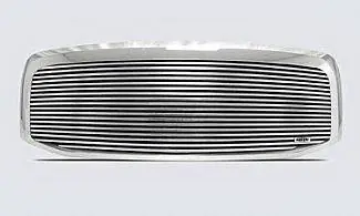 Direct From Factory Dodge Ram Street Scene Custom Chrome Grille Shell with 8mm Polished Billet - 950-75536