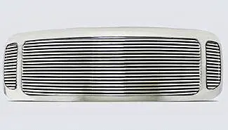 Price Cut Ford Superduty Street Scene Chrome Grille Shell with 8mm Polished Billet Grille - 950-75578