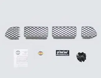 Ford F150 Street Scene Bumper Grille with Center Bar Style Main Grille - 950-77707 Place Order