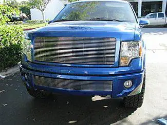 Ford F150 Street Scene Cut Out Style Main Grille - Billet - 950-80762 New Arrival