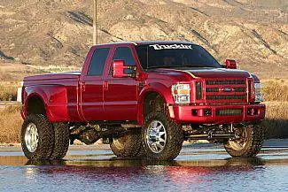 In Demand Ford F250 Street Scene Black Powdercoat Grille Generation 1 Bumper Cover - 950-74839