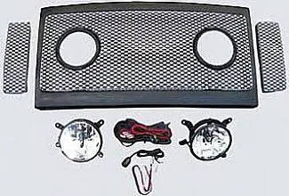 Ford F250 Street Scene Grille Shell Surround with Light Kit - Chrome - 950-78582 Low Price
