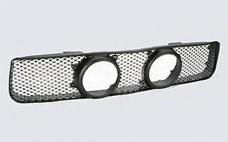 Popular Ford Mustang Street Scene Center Mount Light Shell Black Chrome Grille - 950-76592