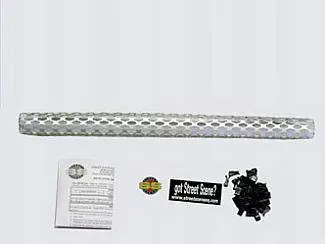 GMC S15 Street Scene Satin Aluminum Grille for Generation 1 Bumper Cover - 950-77119 Express Delivery