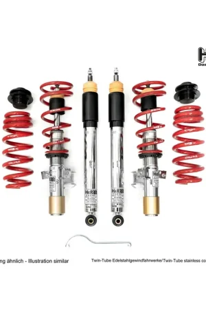 H&R Stainless Coilovers - 47638-6 - Twist-beam Rear Axle Exclusive