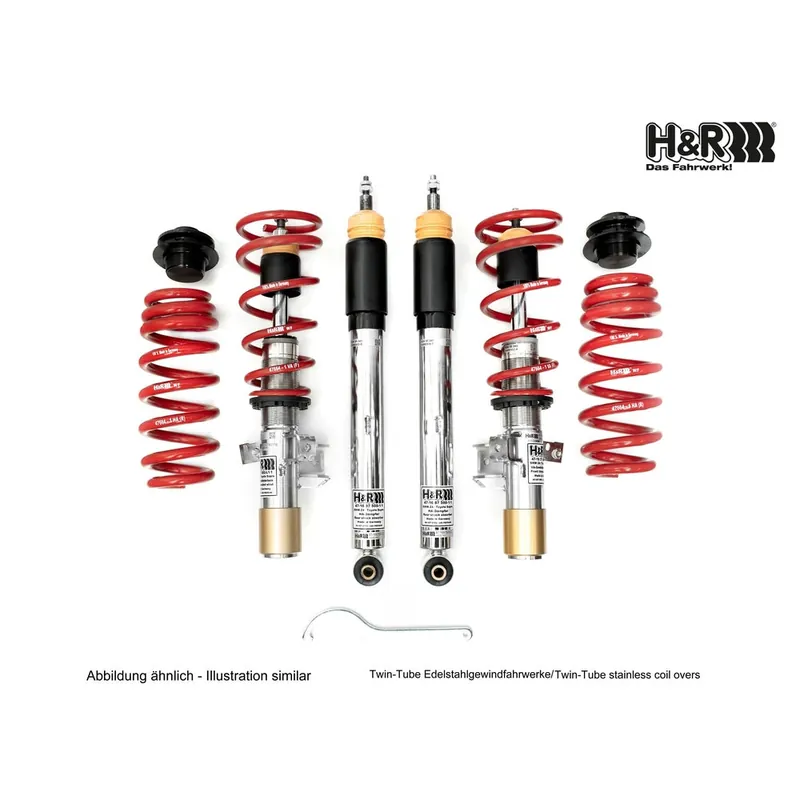H&R Stainless Coilovers - 47638-8 - Twist-beam Rear Axle Buy Today
