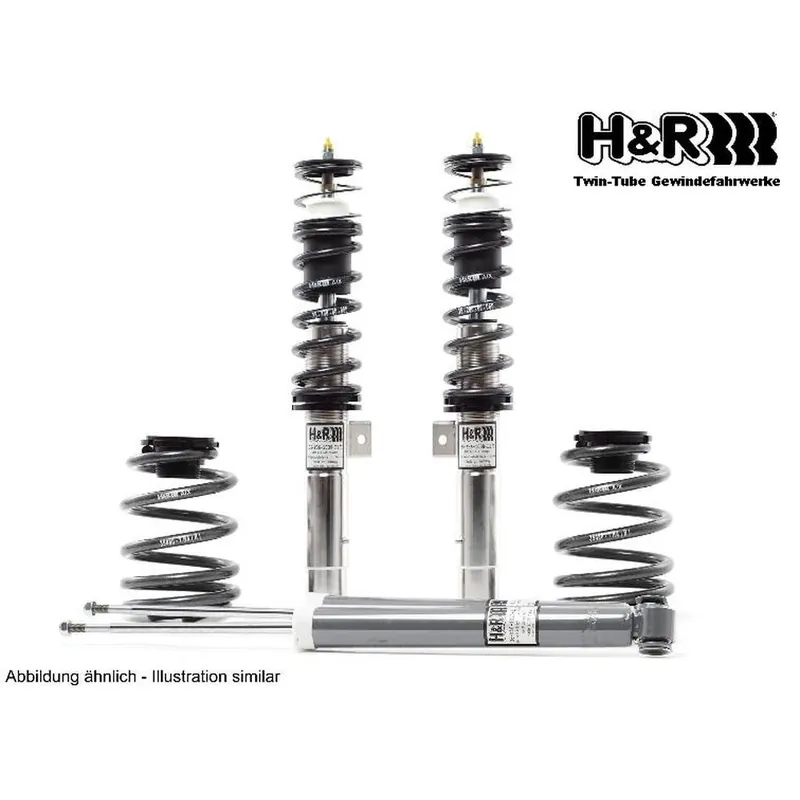 Money Back Guarantee H&R Twin-Tube Stainless Coilovers - 35358-1