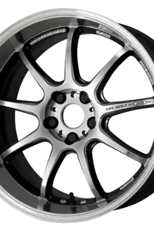Work Emotion D9r 5x100 18x7.5 +53 Gt Silver Rim Cut Big Sale