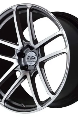 Secure Checkout Advan Racing MODEL F50 5x112 19x8.0 +48 PLATINUM BLACK COMBI