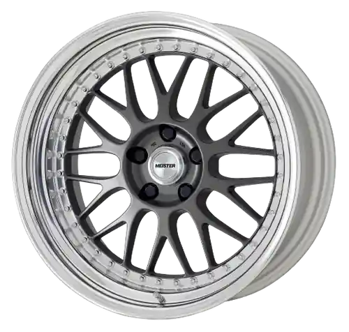 Work Meister M1 3p 4x100 18x9+40 H Disk Matte Gunmetal Price Drop