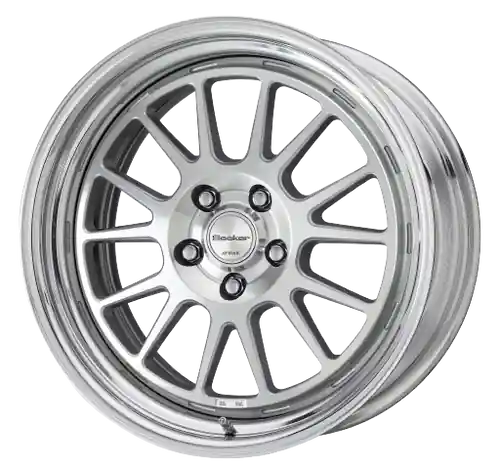 Low Price Work Seeker Fx 4x100 17x10.5+38 R Disk Matte Silver Polish