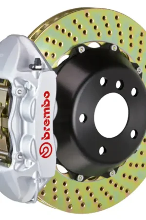 Limited Offer Brembo 88-91 Testarossa Rear GT BBK 4 Piston Cast 380x28 2pc Rotor Dri — PMD Premier Motoring Development