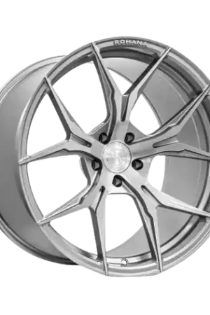 Money Back Guarantee Rohana RFX5 5x114.3 19x11+28 Brushed Titanium