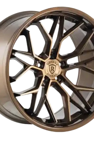 Budget Rohana RFC3 5x120 20x11 +45 Machine Bronze