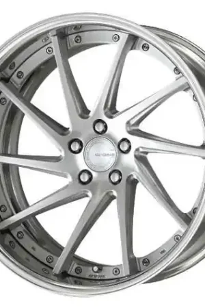 Work Gnosis Cvs 5x114.3 19x7.5+45 H Disk Brush Silver Clear Limited Offer