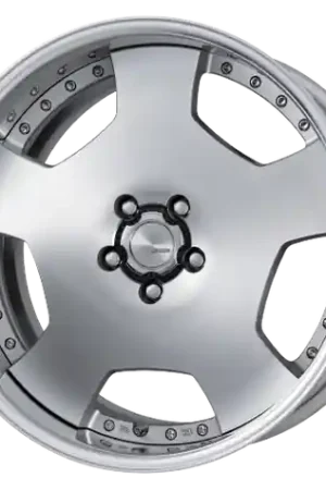 Work Lanvec Ld1 5x100 18x11.5+12 A Disk Machine Silver Polish No Minimum Order