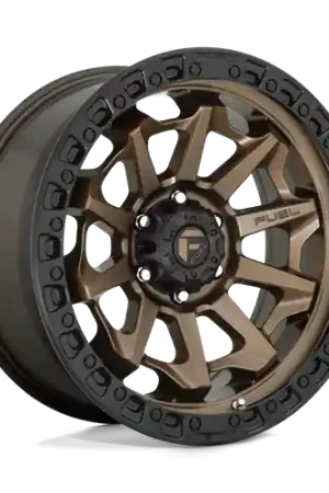 Bargain Fuel 1PC D696 COVERT 5X150 17X9 -12 MATTE BRONZE BLACK BEAD RING