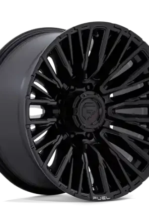 Grab Now Fuel 1PC D847 REBAR 8X165.1 20X10 -18 BLACKOUT