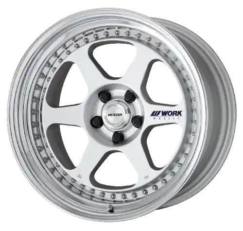 Free Returns Work Meister L1 3P 5x115 19x14-36 R Disk Matte Silver