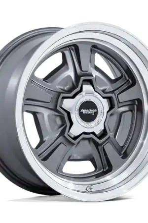 Free Delivery American Racing Vintage VN517 MARAUDER BLANK 20x10 +6 ANTHRACITE W/ DIAMOND CUT LIP