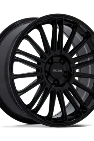 Petrol PE001 P1D 5X120 19x8 +35 GLOSS BLACK Fast Shipping