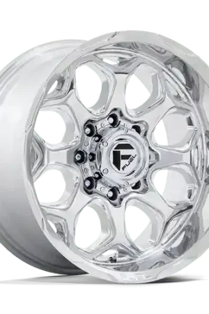 Premium Fuel 1PC FC862 SCEPTER 6X139.7 22x10 -18 POLISHED MILLED