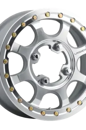 Vision ATV 351 Flow 4x136 15x7+13 As-Cast Machined Face Machined Ring/Lip Last Chance